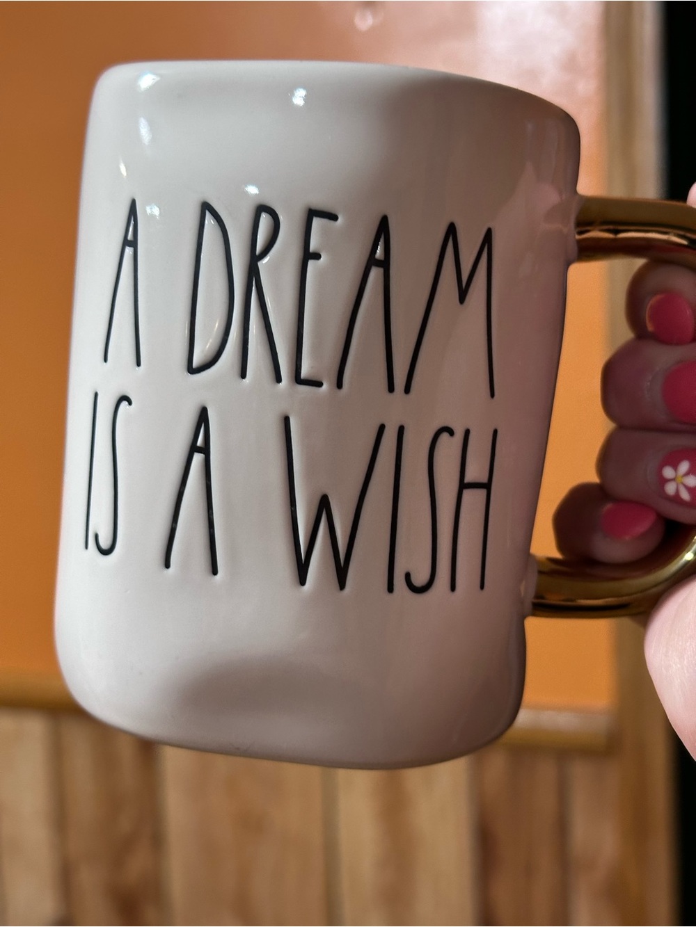 Rae Dunn Disney Princessβ Cinderella "A Dream is a Wish" ceramic mug